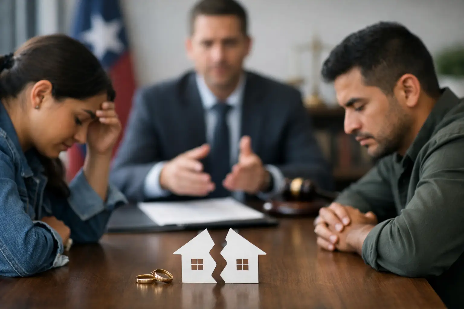 Caso de divorcio entre inmigrantes en Texas