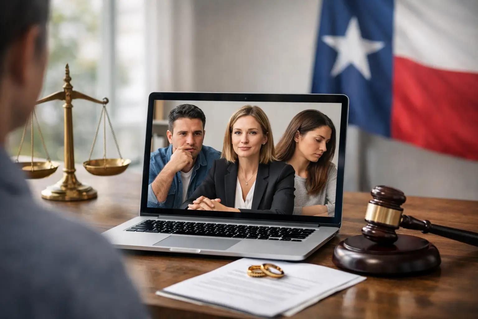 Consulta virtual para divorcio en Texas 1 Consulta virtual para divorcio en Texas