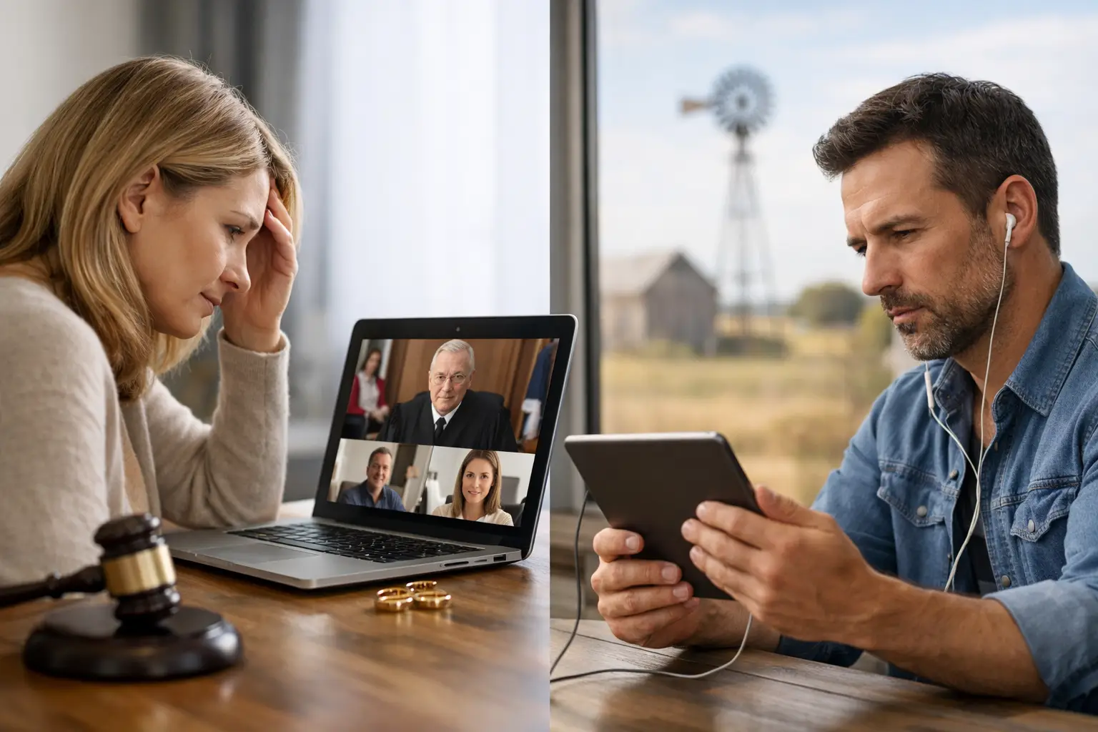 Caso real de divorcio remoto en Texas 1 Caso real de divorcio remoto en Texas